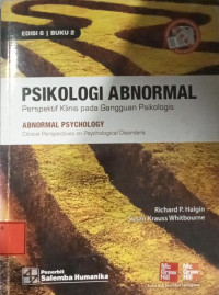 Image of Psikologi Abnormal : Perspektif Klinis Pada Gangguan Psikologis = Abnormal Psychology : Clinical Perspectives on Psychological Disorders Buku 2