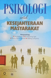Image of Psikologi untuk Kesejahteraan Masyarakat