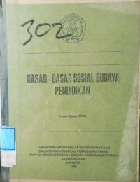 Image of Dasar-dasar sosial budaya pendidikan