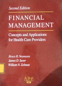 Image of Financial Management : Concepts and Aplications for Health Care Providers