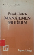 Pokok- Pokok Manajemen Modern
