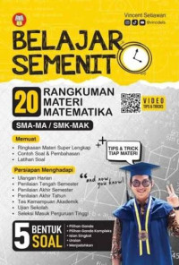 Image of Belajar Semenit 20 Rangkuman Materi Matematika SMA-MA/SMK-MAK