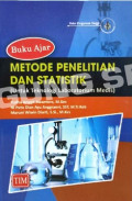 Buku ajar metode penelitian dan statistik : untuk teknologi laboratorium media