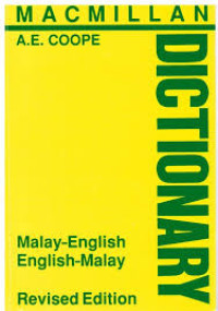 Image of Dictionary : Malay-English