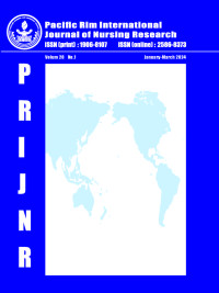 Image of Pasific Rim International Journal Of Nursing Research, 2024