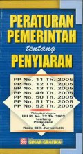 Peraturan Pemerintah Tentang Penyiaran