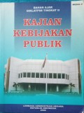 Kajian Kebijakan Publik