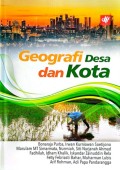 Geografi desa dan kota