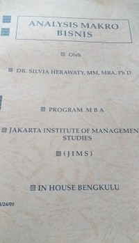 Analysis Makro Bisnis