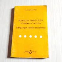 Hubungan Timbal Balik Pendidikan Agama