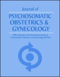 Journal of Psychosomatic Obstetrics & Gynecology,