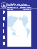 Journal : Pasific Rim International Journal Of Nursing Research,